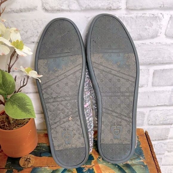 BOBS by Skechers Knit Sweater Flats Loafers Shoes - Picture 7 of 8